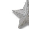 Set of Three Grey Wooden Stars - Image 2