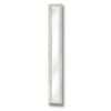 Antique White Frame Narrow Wall Mirror
