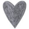 Large Grey Willow Branch Heart