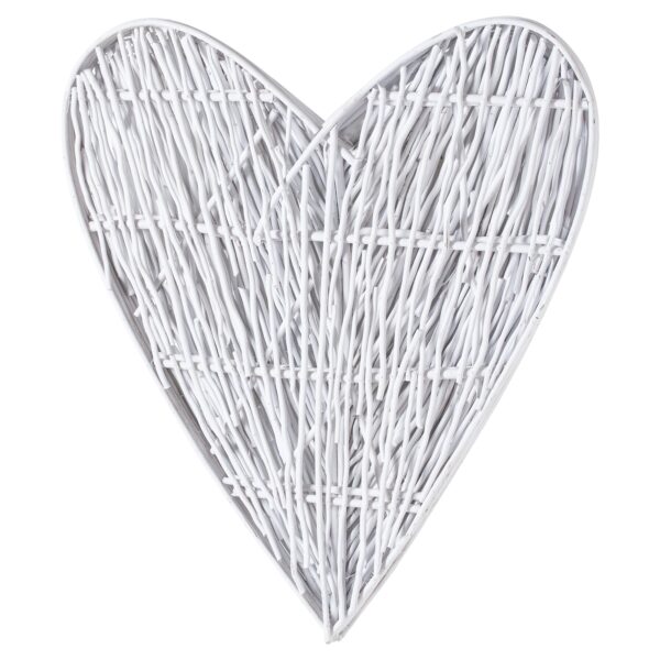 Large White Willow Branch Heart - Image 3