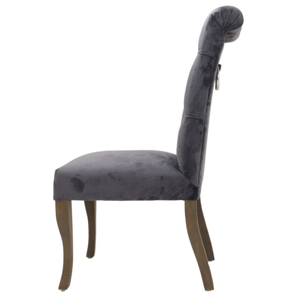 Knightsbridge Roll Top Dining Chair - Image 3