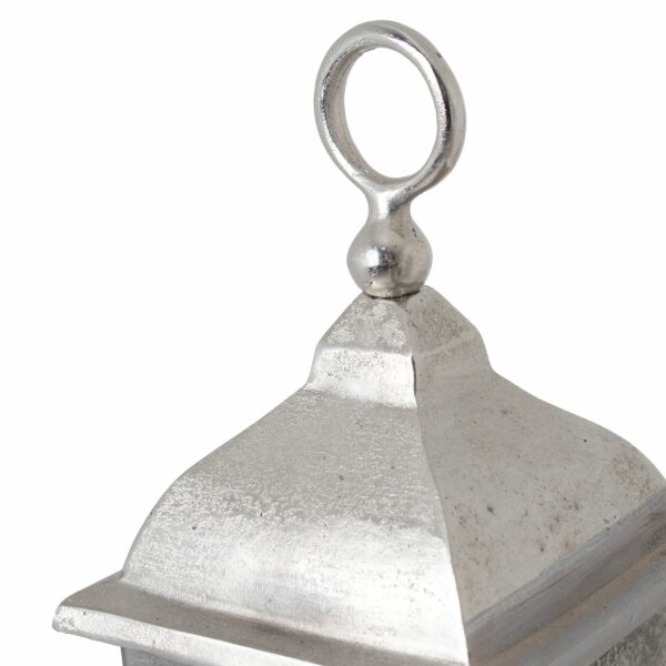 Farrah Collection Cast Aluminium Loop Top Lantern - Image 2