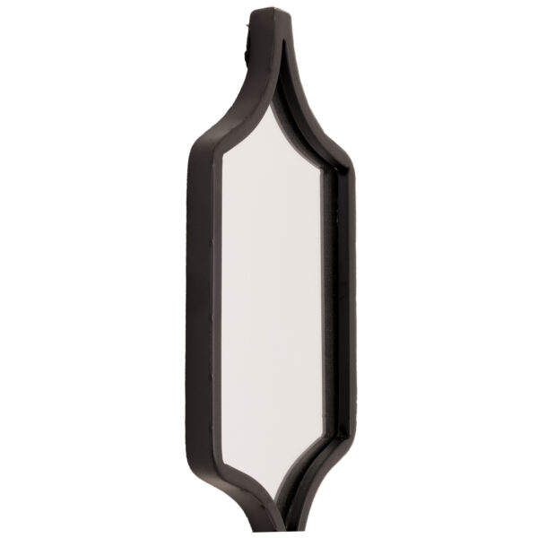 Decorative Black Hanging Mirror - Image 2