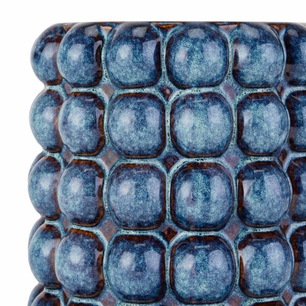 Seville Collection Large Indigo Bubble Planter - Image 2