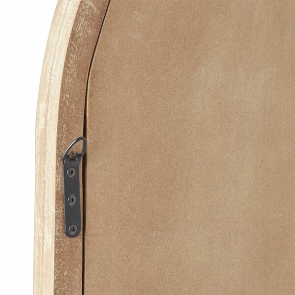 Copgrove Collection Arched Paned Wall Mirror - Image 3