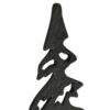 The Noel Collection Large Cast Tree Black Ornament - Image 3