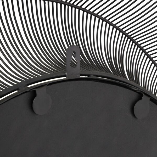 Chico Black Large Wire Mirror - Image 3