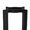 Tall Black Hurricane Lantern - Image 3