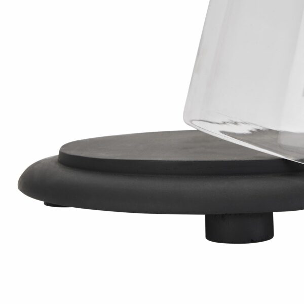 Tall Black Dome Cloche - Image 2