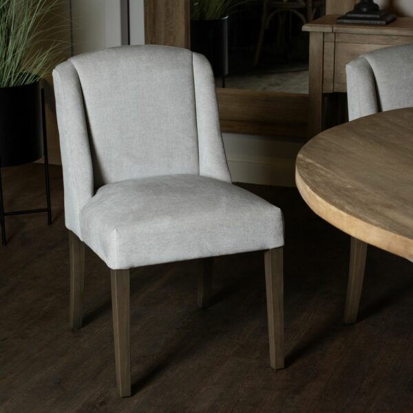 Compton Grey Dining Chair - Image 5