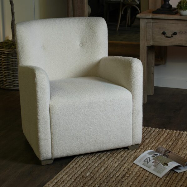 Lingfield Boucle Armchair - Image 5