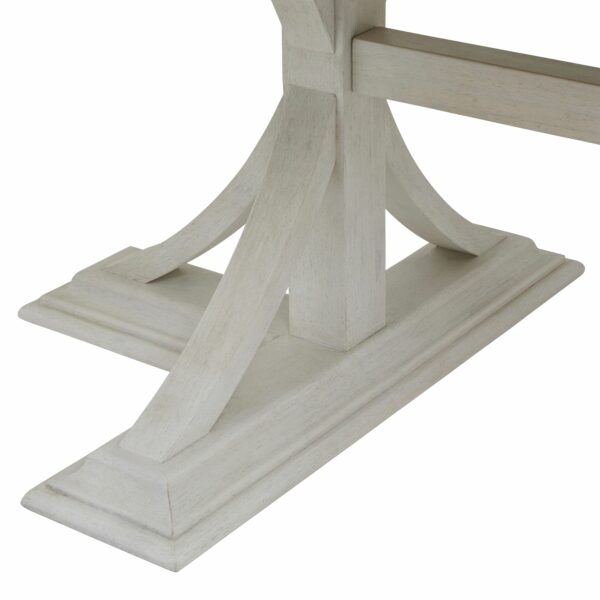 Luna Collection Rectangular Dining Table - Image 4