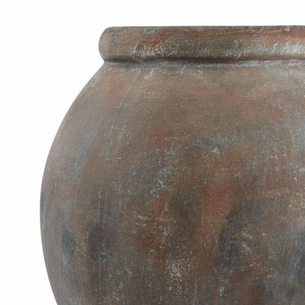Siena Large Brown  Jar Shaped Planter - Image 3