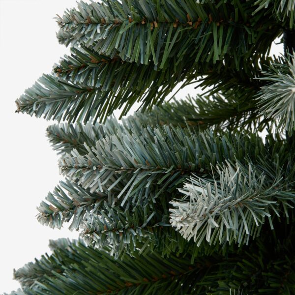 Large Snowy Conifer Tree In Hessian Wrap - Image 2