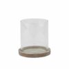 Siena Brown Hurricane Lantern