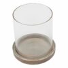 Siena Brown Hurricane Lantern - Image 2