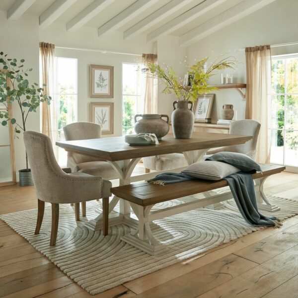 Luna Collection Dining Bench - Image 5