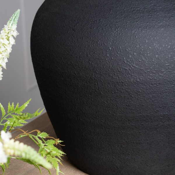 Matt Black Astral Vase - Image 4