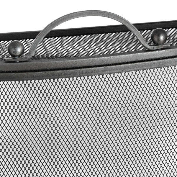 Mesh Fireguard in Antique Pewter Effect Finish - Image 2