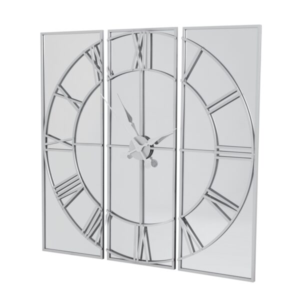 Celina Mirrored Wall Clock - Image 2